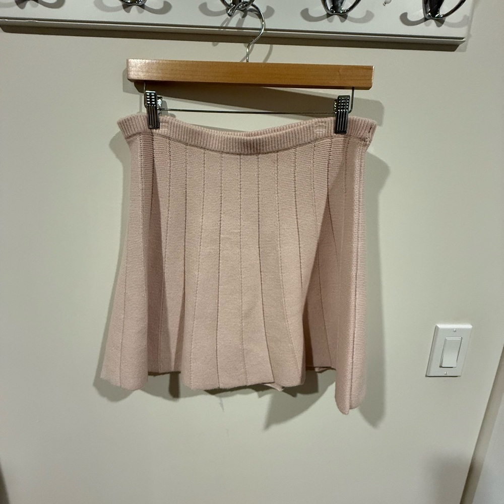 MAJORELLE Light Pink Cardigan and Skirt Ensemble - Picture 5 of 12